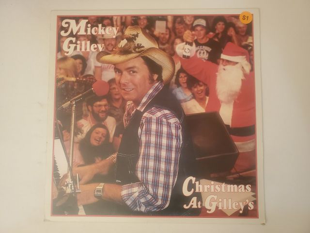 Mickey Gilley Christmas At Gilley's vinyl record