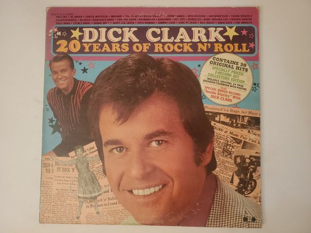 Various Artists Dick Clark 20 Years of Rock N' Roll vinyl record