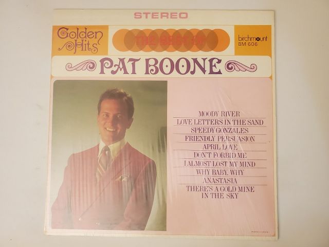Pat Boone The Best of Pat Boone vinyl record