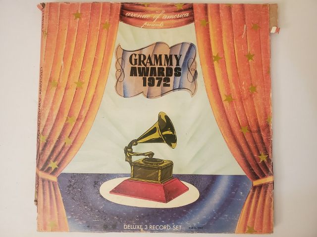 Various Artists Grammy Awards 1972 vinyl record