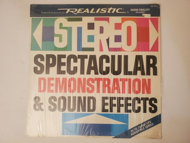 Various Artists Stereo Spectacular Demonstration & Sound Effects vinyl record