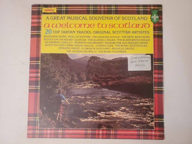 Various Artists A Welcome to Scotland vinyl record
