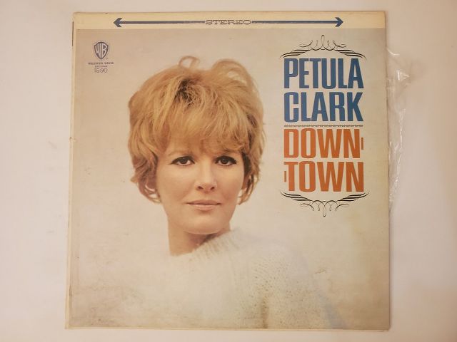 Petula Clark Downtown vinyl record