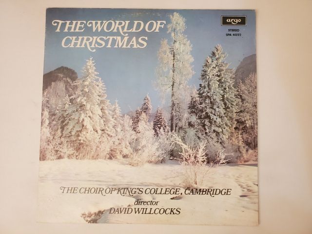The Choir of King's College Cambridge The World of Christmas vinyl record