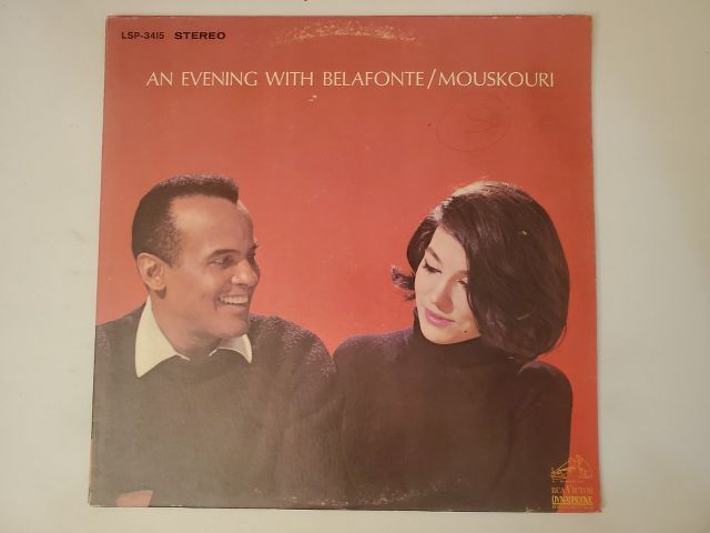 Harry Belafonte and Nana Mouskouri An Evening with Belafonte/Mouskouri vinyl record
