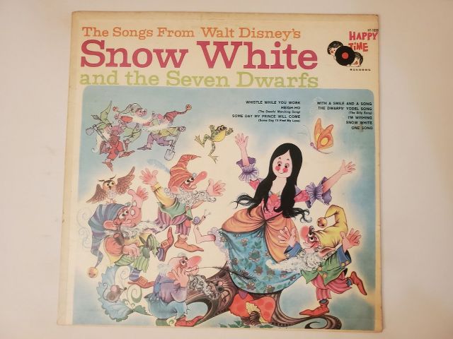Various Artists The Songs From Walt Disney's Snow White and the Seven Dwarfs vinyl record