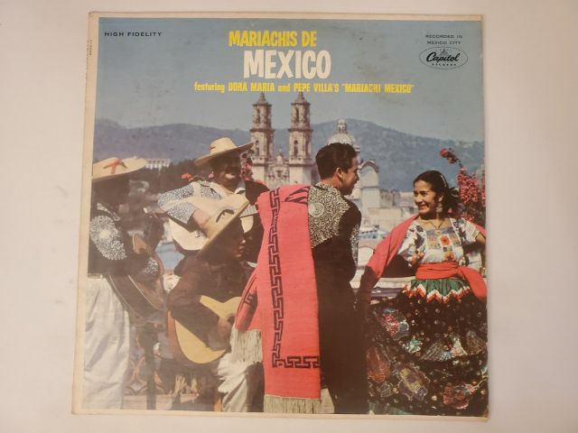 Dora Maria and Pepe Villa's Mariachi Mexico Mariachis de Mexico vinyl record