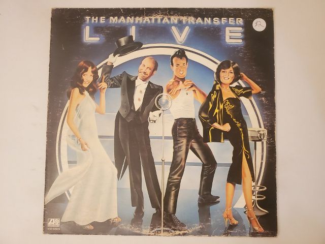 The Manhattan Transfer Live vinyl record