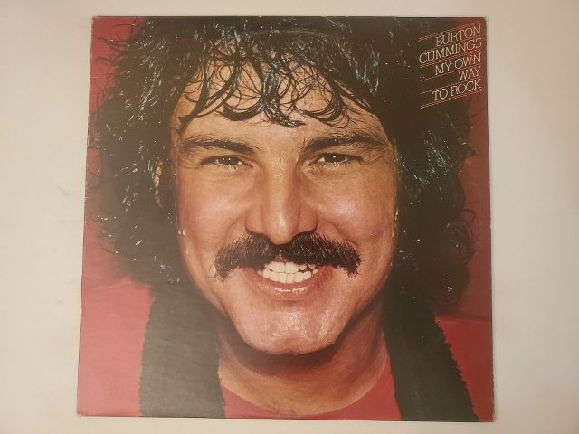 Burton Cummings My Own Way to Rock vinyl record