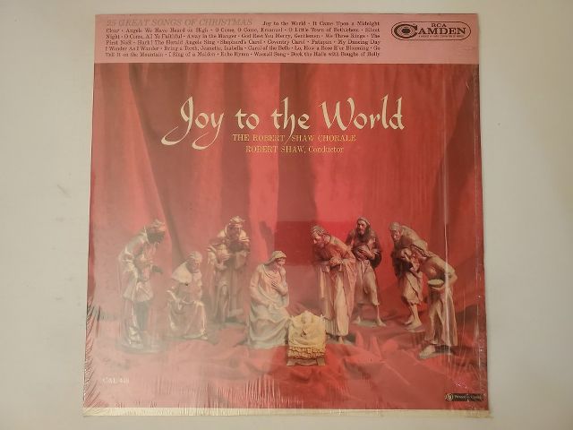 The Robert Shaw Chorale Joy To The World vinyl record