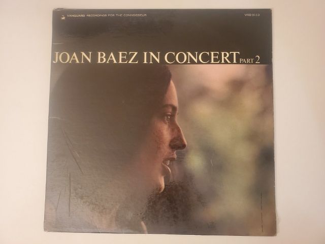 Joan Baez In Concert Part 2 vinyl record