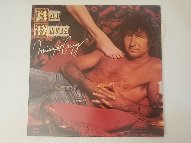 Mac Davis Midnight Crazy vinyl record