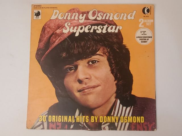 Donny Osmond Superstar vinyl record