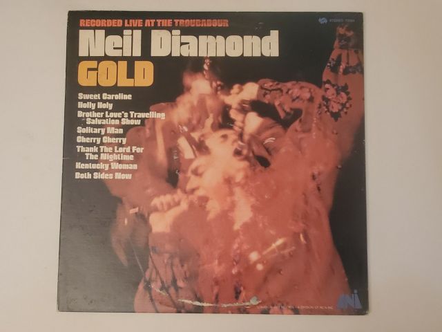 Neil Diamond Gold vinyl record