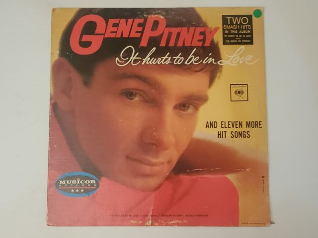 Gene Pitney It Hurts to Be in Love vinyl record