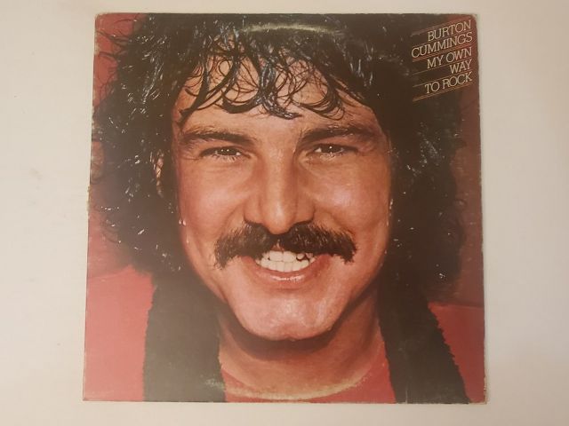 Burton Cummings My Own Way to Rock vinyl record
