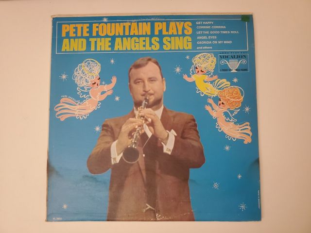 Pete Fountain Plays and the Angels Sing vinyl record