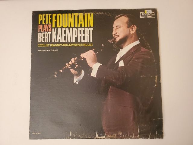 Pete Fountain Pete Fountain Plays Bert Kaempfert vinyl record
