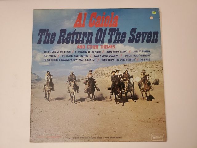 Al Caiola The Return of the Seven and Other Themes vinyl record