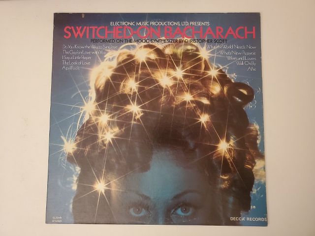 Christopher Scott Switched-On Bacharach vinyl record