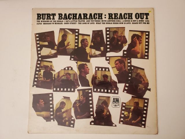 Burt Bacharach Reach Out vinyl record