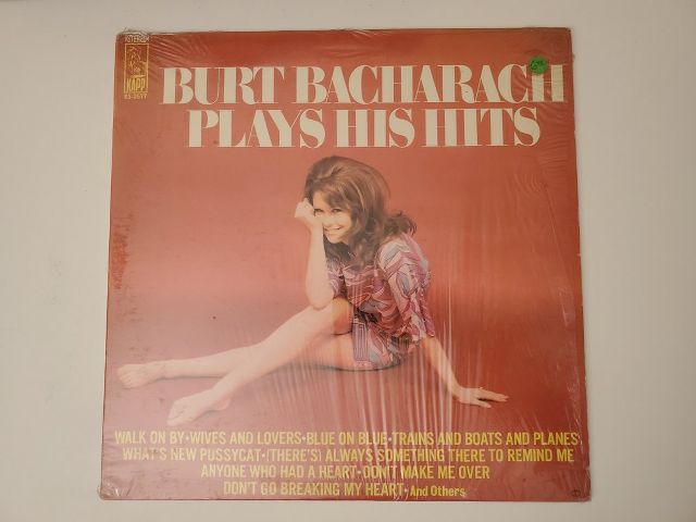 Burt Bacharach Plays His Hits vinyl record
