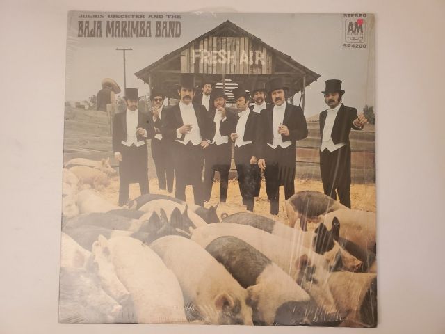 Julius Wechter and the Baja Marimba Band Fresh Air vinyl record