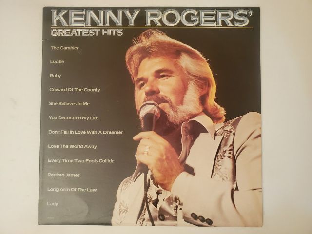 Kenny Rogers Greatest Hits vinyl record