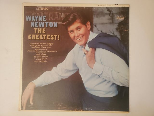 Wayne Newton The Greatest! vinyl record