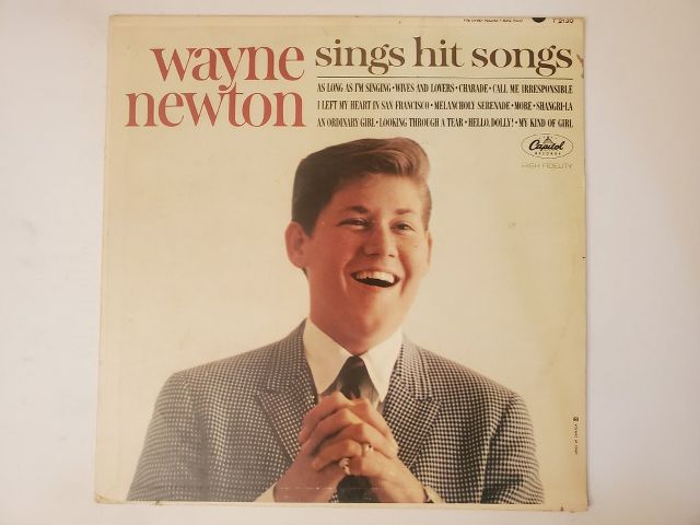 Wayne Newton Sings Hit Songs vinyl record