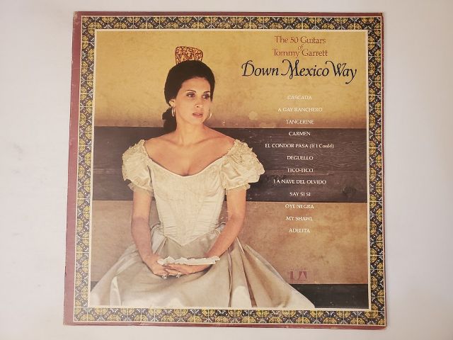 Tommy Garrett Down Mexico Way vinyl record