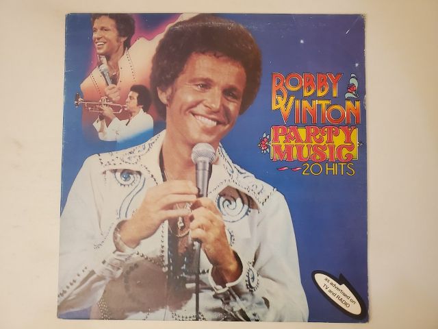 Bobby Vinton Party Music - 20 Hits vinyl record