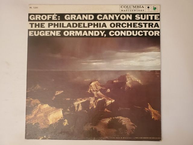 The Philadelphia Orchestra Grand Canyon Suite vinyl record
