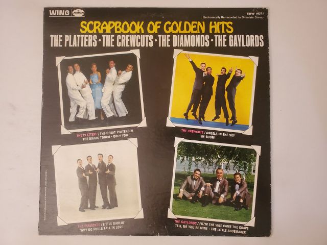The Platters, The Crew-Cuts, The Diamonds, The Gaylords Scrapbook of Golden Hits vinyl record