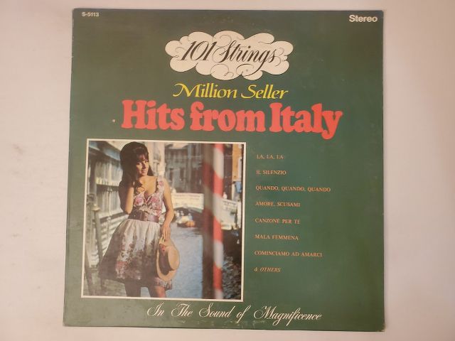101 Strings Million Seller Hits from Italy vinyl record