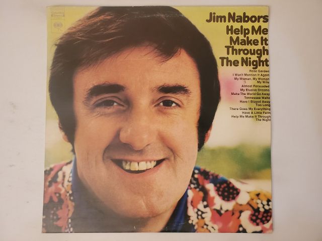 Jim Nabors Help Me Make It Through the Night vinyl record