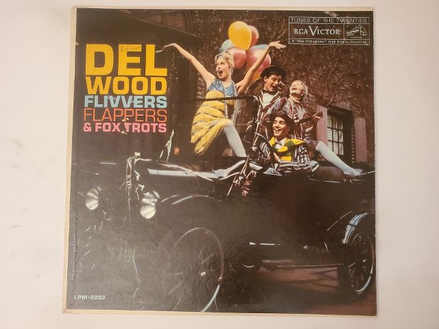 Del Wood Flivvers Flappers & Fox Trots vinyl record