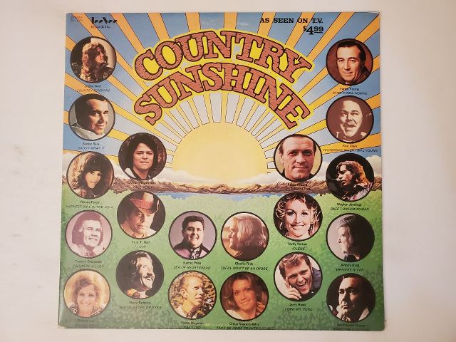 Various Artists Country Sunshine vinyl record