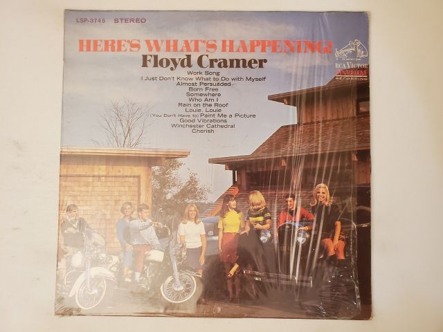 Floyd Cramer Here's What's Happening! vinyl record