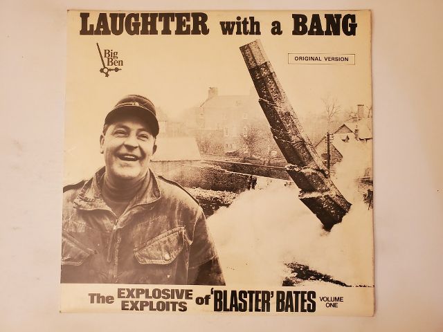 Blaster Bates Laughter with a Bang vinyl record