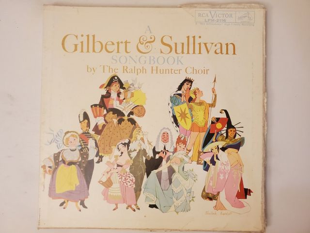 The Ralph Hunter Choir A Gilbert & Sullivan Songbook vinyl record