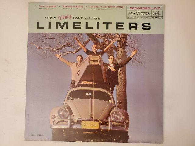 The Limeliters The Slightly Fabulous Limeliters vinyl record