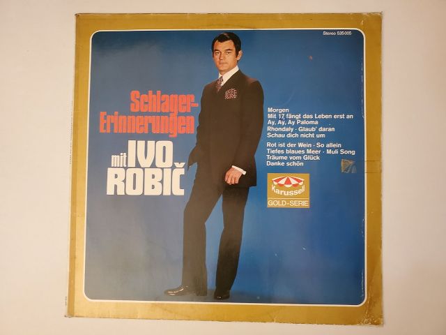 Ivo Robi? Schlager-Erinnerungen mit Ivo Robi? vinyl record