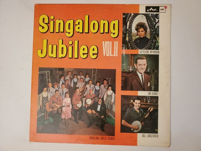 Singalong Jubilee Chorus Singalong Jubilee Vol. II vinyl record