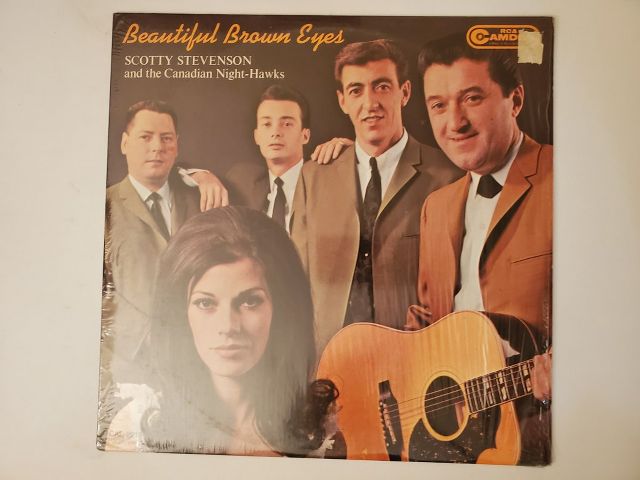 Scotty Stevenson and the Canadian Night Hawks Beautiful Brown Eyes vinyl record