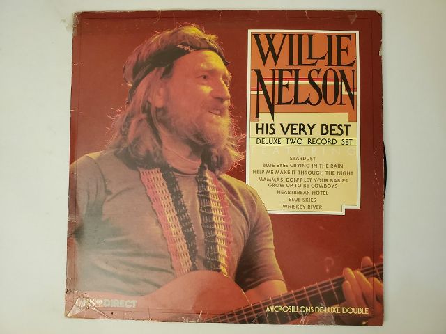 Willie Nelson His Very Best vinyl record