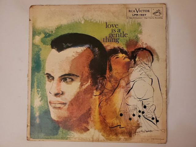 Harry Belafonte Love Is a Gentle Thing vinyl record