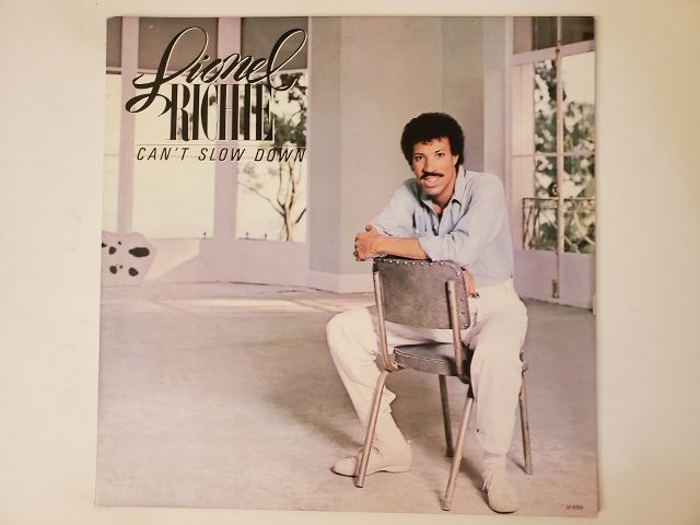 Lionel Richie Can't Slow Down vinyl record
