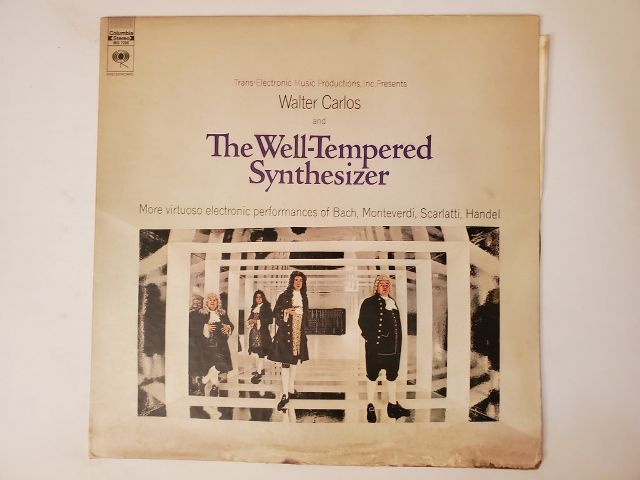 Walter Carlos The Well-Tempered Synthesizer vinyl record