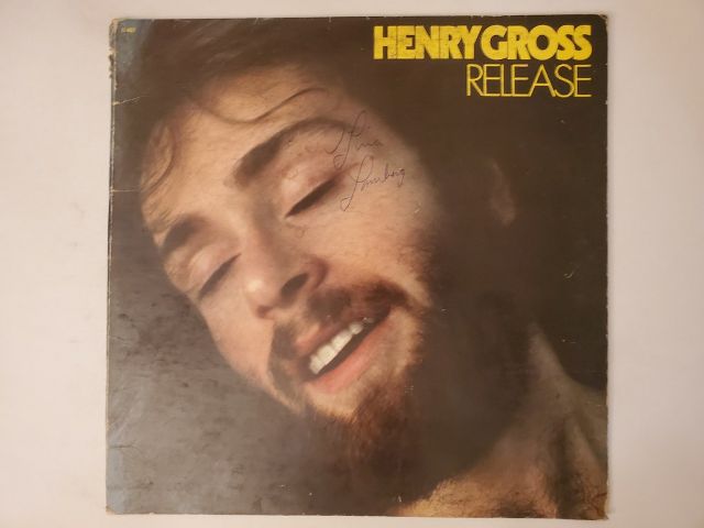 Henry Gross Release vinyl record